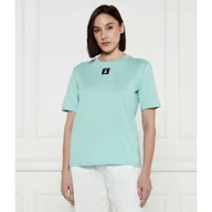 Koszulki i topy damskie - Patrizia Pepe T-shirt Regular Fit - miniaturka - grafika 1