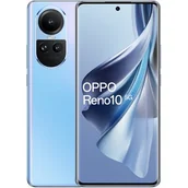 Telefony komórkowe - Oppo Reno 10 5G 8GB/256GB Dual Sim Niebieski - miniaturka - grafika 1
