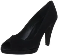 Czółenka - SELECTED FEMME Damskie czółenka Nina PEEP TOE HIGH HEEL, czarny - czarny Black - 39 eu - miniaturka - grafika 1