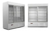 Szafy i witryny chłodnicze - Szafa chłodnicza przeszklona CEBEA WESTA SCh-1-2/1400 - miniaturka - grafika 1