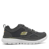 Sneakersy męskie - Sneakersy Skechers BURNS AGOURA 52635 CHAR Szary - miniaturka - grafika 1