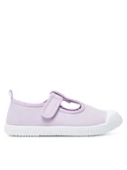 Buty dla dziewczynek - DeeZee Kapcie CEO-CP91-25819(DZ) Fioletowy - miniaturka - grafika 1