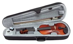 Gewa PURE GEWApure zestaw skrzypiec EW drewno hebanowe 3/4 gotowy do gry z uchwytem pod brodę, uchwyt do strun, łuk, kalafonia, etui z paskiem do noszenia PS401622 - Instrumenty smyczkowe - miniaturka - grafika 1