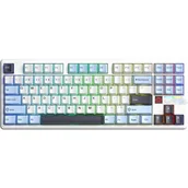 Klawiatury - AULA F87PRO V2 Glacier Blue RGB - miniaturka - grafika 1