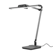 Lampy stojące - Duża, kreślarska lampa biurkowa, LED 12W K-BL1321 GRAFIT z serii ARES - miniaturka - grafika 1