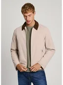 Kurtki męskie - Pepe Jeans Kurtka przejściowa "Tarrington" w kolorze beżowym - miniaturka - grafika 1