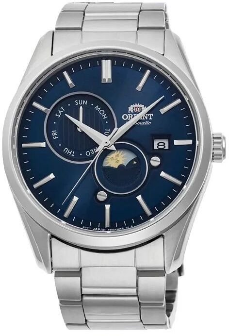 Zegarek Orient Zegarek Męski Orient Contemporary Sun & Moon Automatic RA-AK0308L30B Koperta 41,5 mm
