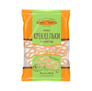 Ciasteczka Precle z sezamem "Kyivhlib" 260g - Cukierki - miniaturka - grafika 1