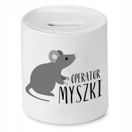 Skarbonki - SKARBONKA INFORMATYKA PROGRAMISTY OPERATOR MYSZKI z Nadrukiem ze Zdjęciem - miniaturka - grafika 1