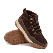 Buty trekkingowe męskie - Zamszowe Buty Trekkingowe Męskie Big Star SS174263 Brązowe-41 - miniaturka - grafika 1