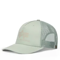 Czapki damskie - Czapka z daszkiem Alpha Industries Trucker Basic 186902 Zielony - miniaturka - grafika 1