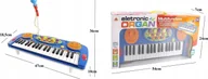 Instrumenty muzyczne dla dzieci - LUXMA ORGANY Z MIKROFONEM 37 KLAWISZY NAGRYWANIE 3702 N - miniaturka - grafika 1