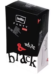 Bella Panty Slim Black&White 40 Szt. - Wkładki higieniczne - miniaturka - grafika 1
