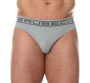 Brubeck Slipy męskie Comfort Cotton szare r. XL BE00290A - Majtki męskie - miniaturka - grafika 1
