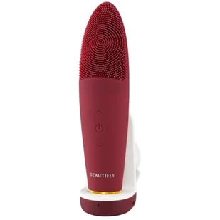 Beautifly B-CLEAN Bordowy - Szczoteczki do twarzy - miniaturka - grafika 1