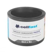 Przybory do gotowania - Obrzeże ogrodowe proste 10cm x 9m Cellfast grafitowe - miniaturka - grafika 1