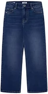 Spodnie i spodenki dla dziewczynek - Pepe Jeans Lexa Jr Jeansy Dziewczęce, Niebieski (denim), 12 ans - miniaturka - grafika 1