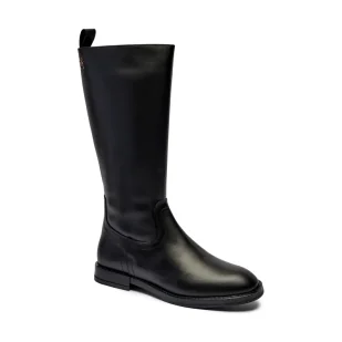 Tommy Hilfiger Skórzane kozaki - Buty dla dziewczynek - miniaturka - grafika 1