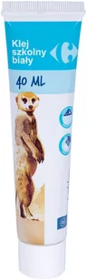 Carrefour Klej szkolny biały 40 ml 401106001 - Przybory szkolne - miniaturka - grafika 1