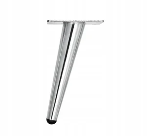 Noga meblowa stopka do łóżka kanapy CHROM loftowa H150 skośna mocna SL012S - Meble modułowe i akcesoria - miniaturka - grafika 1