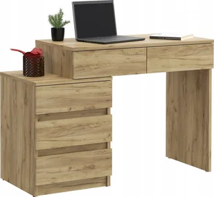 MartigoPlus BIURKO DO POKOJU MŁODZIEŻOWEGO GAMMA T1 DĄB CRAFT - Biurka dla dzieci - miniaturka - grafika 1