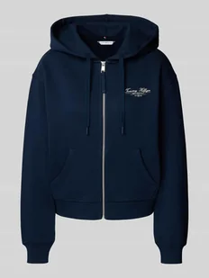 Bluza rozpinana o kroju regular fit z czystej bawełny - Bluzy damskie - miniaturka - grafika 1