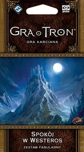 Galakta Gra o Tron LCG - Spokój w Westeros Nate French, Eric M. Lang - Pozostałe języki obce - miniaturka - grafika 1