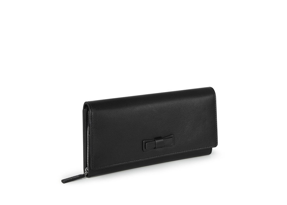 Portfel Damski Valentini Bow 277 Czarny