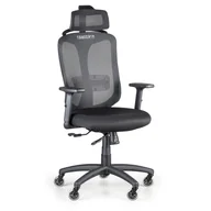 Fotele i krzesła biurowe - B2B Partner Krzesło biurowe Conffice, czarny 537001 - miniaturka - grafika 1
