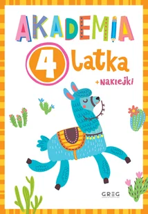Greg Akademia 4 latka praca zbiorowa - Książki edukacyjne - miniaturka - grafika 1