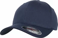 Czapki męskie - Flexfit FlexFit Organic Cotton Cap, niebieski, S/M 6277OC - miniaturka - grafika 1