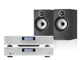 Rotel A12 MKII (srebrny) + CD14 MKII (srebrny) + 606 S3 (czarny) - Zestawy stereo - miniaturka - grafika 1