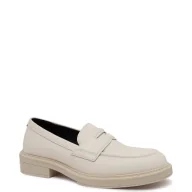 Mokasyny damskie - BOSS BLACK Mokasyny Vanity C | z dodatkiem skóry - miniaturka - grafika 1