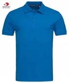 Koszulki męskie - SUPER CENA i JAKOŚĆ Męska Koszulka POLO STEDMAN 9060LC NIEBIESKA Rozm: XL - miniaturka - grafika 1