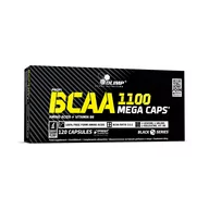 Aminokwasy - Olimp BCAA Mega Caps 1100 120kaps - miniaturka - grafika 1