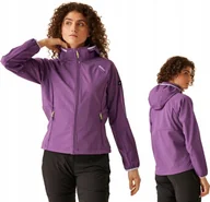 Kurtki damskie - Damska kurtka softshell Regatta z kapturem RWL243 V34 XL - miniaturka - grafika 1