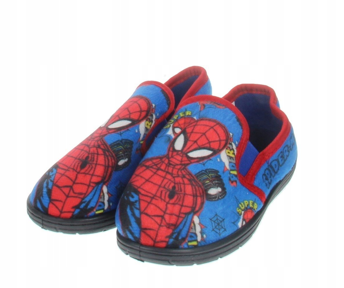 MARVEL KAPCIE DZIECIĘCE Z MOTYWEM SPIDERMANA NIEBIESKO CZERWONE 33-34 JRE