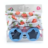 Okulary przeciwsłoneczne - OZDOBNE OKULARY DLA DZIECI GWIAZDKI RÓŻNE KOLORY - miniaturka - grafika 1