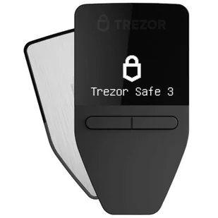 Portfel kryptowalut TREZOR Safe 3 Srebrny - Pendrive - miniaturka - grafika 1