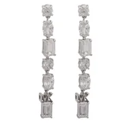 Kolczyki - Kolczyki Michael Kors MKC1662CZ040 Srebrny - miniaturka - grafika 1