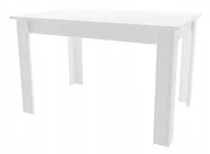Stoły - Biały minimalistyczny stół do jadalni E1-P22 - miniaturka - grafika 1