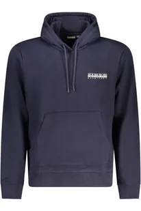 NIEBIESKA BLUZA MĘSKA BEZ ZAMKA NAPAPIJRI - Bluzy męskie - miniaturka - grafika 1