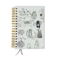 Notesy i bloczki - Notes w linie zeszyt A5 pamiętnik notatnik planer - miniaturka - grafika 1