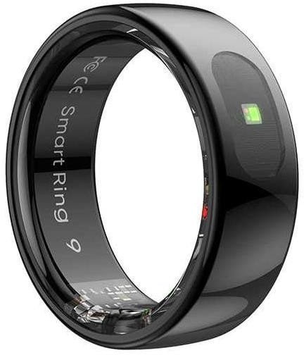 Smart RING PRO czarny, pomiar stresu, t�tno, monitorowanie snu, roz. 7, Powerton