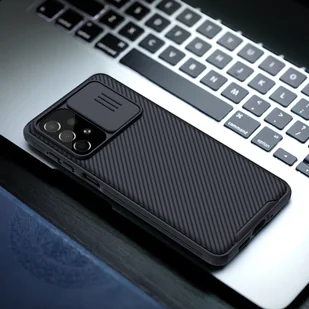 Nillkin Etui CamShield Pro do Galaxy A73 5G, czarne - Etui i futerały do telefonów - miniaturka - grafika 10