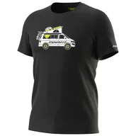 Koszulki sportowe męskie - Koszulka męska Dynafit Graphic Co M S/S Tee Rozmiar: L / Kolor: czarny/żółty - miniaturka - grafika 1