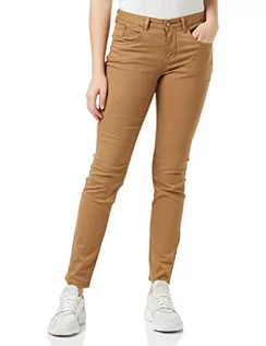 Spodnie damskie - Cream Lottecr Plain Twill-Coco Fit Jeansy damskie, Prażony kokon, 26W x 32L - grafika 1