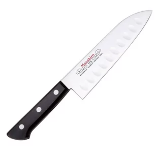 Masahiro Nóż BWH Santoku Dimple 175mm [14079] uniwersalny Nóż BWH Santoku Dimple 175mm [14079] uniwersalny - Noże kuchenne - miniaturka - grafika 1