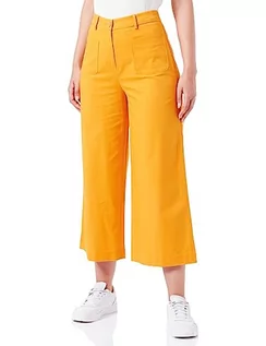 Spodnie damskie - Sisley Spodnie damskie, Pomarańczowy 3z9, 40 - grafika 1