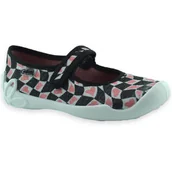 Buty dla dziewczynek - Dziewczęce kapcie w stylu balerinek na zrep do szkoły Befado 114Y563 Blanca - miniaturka - grafika 1